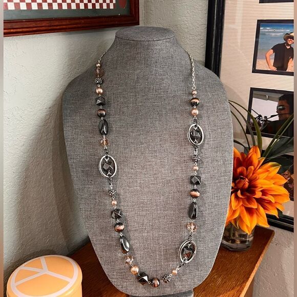 NEW Premier Designs Total Eclipse Necklace #PDNK1 - Picture 1 of 5